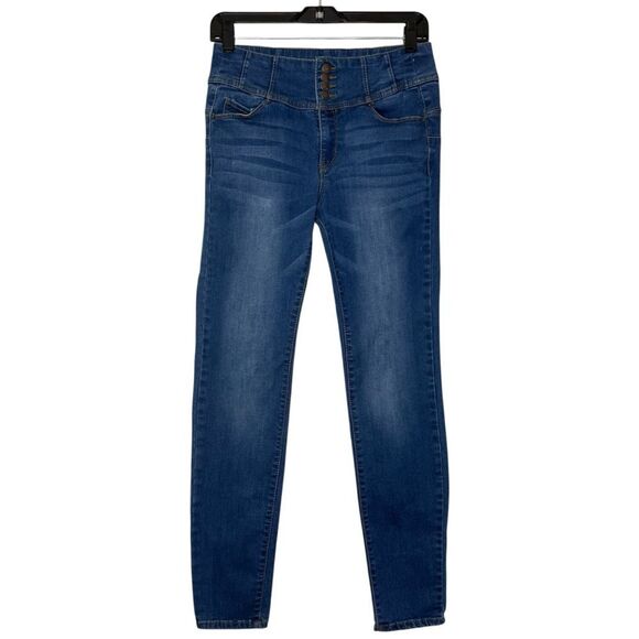 🔸BUNDLE ONLY🔸|EUC| WAX JEAN “Tummy That I’m Beautiful” Shaping Skinny Jeans - Picture 1 of 7